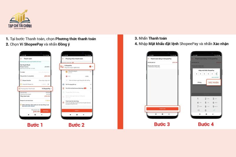Thanh toán bằng ShopeePay có cần trả tiền cho shipper không